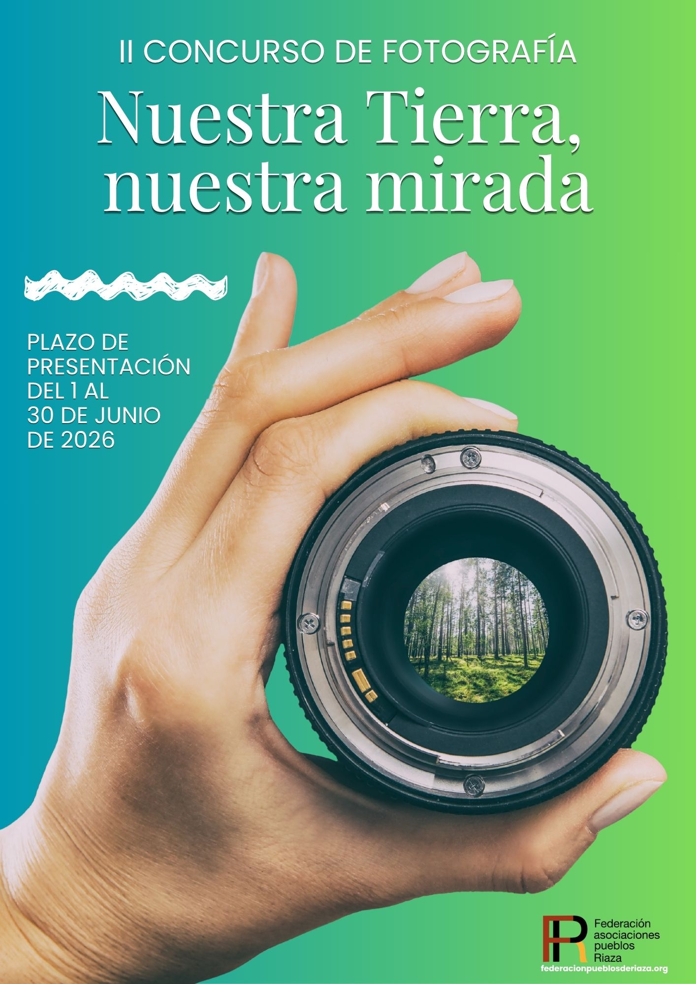 Cartel de Concurso de Fotografía "Nuestra tierra, nuestra mirada" 2026