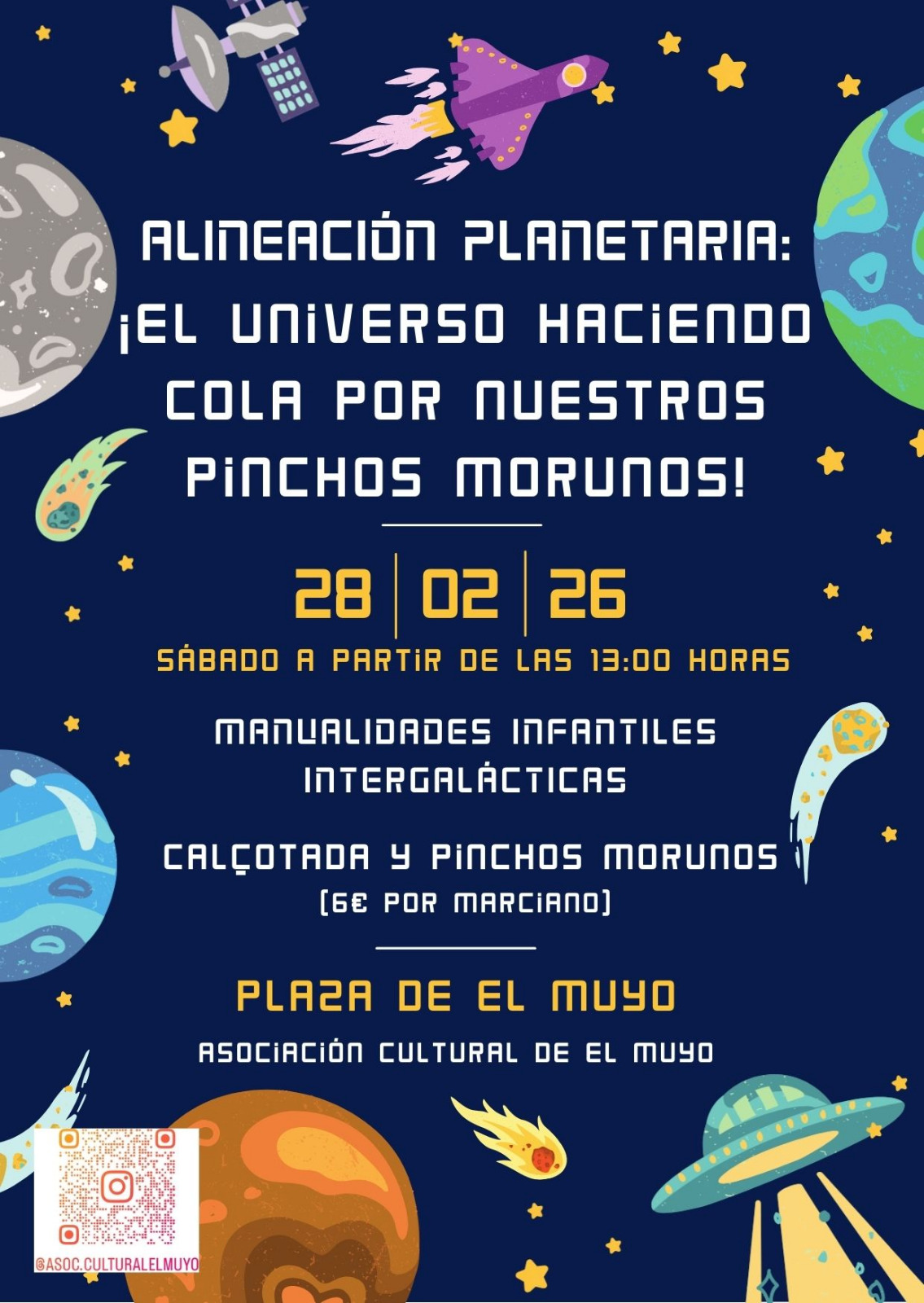 Alineación Planetaria · Calçotada y pinchos morunos en El Muyo